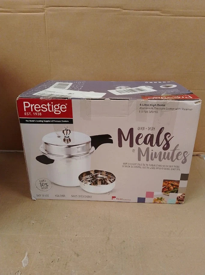 Prestige Pressure Cooker 6L Classic High Dome Pressure Heat Resistant