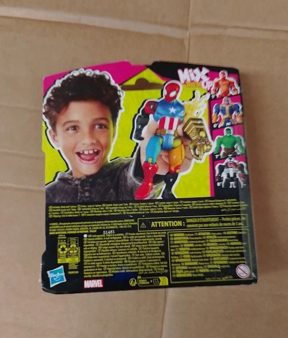 Spider Man Marvel MixMashers Figure Mix Match Design Action Toy Accessories New