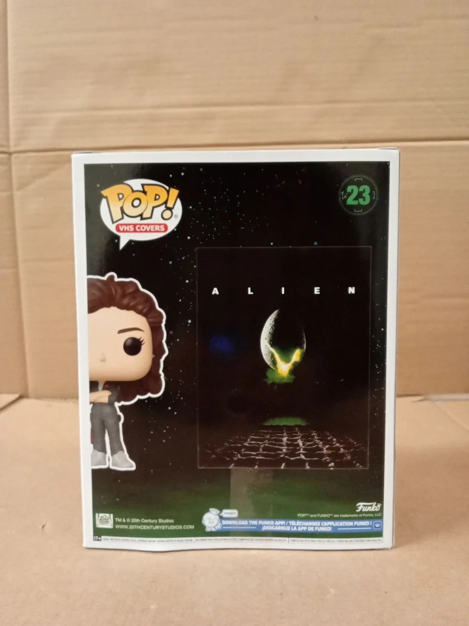 Funko POP VHS Covers 23 Alien Ripley Figure Kids Adults Display