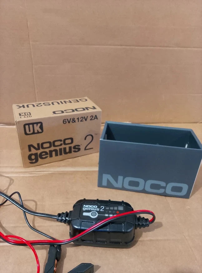NOCO GENIUS2 Smart Charger 2A 6V 12V Battery Maintainer Lithium Lead Acid New