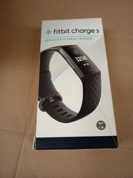 Fitbit Charge 3 Advanced Fitness Tracker Heart Rate Swim Tracking 19in