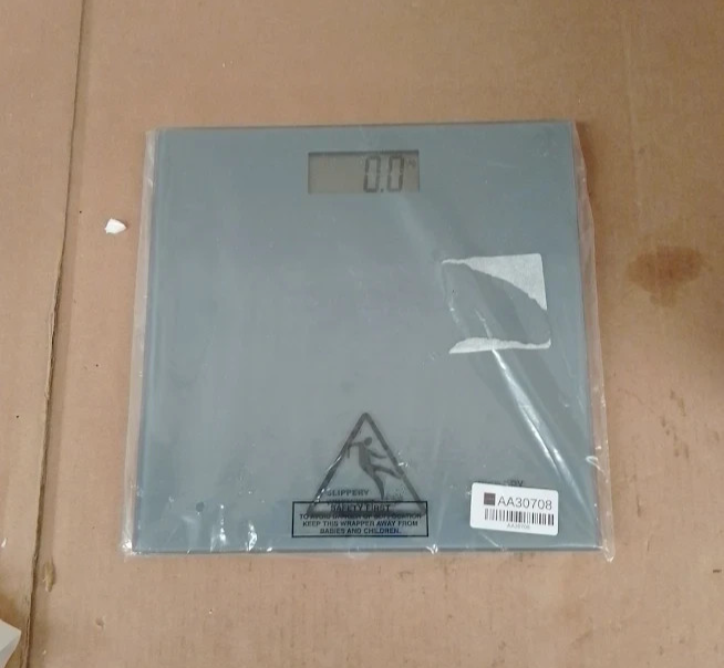 Argos Home Digital Bathroom Scales Grey Electronic Weight Quality Design