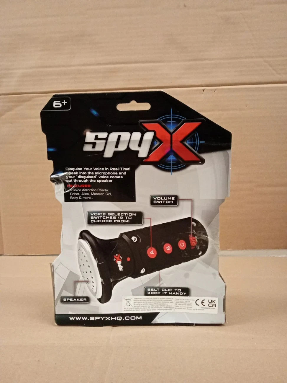 SpyX Secret Voice Changer Kids Electronic Fun Spy Audio Megaphone Toy Aesthetic