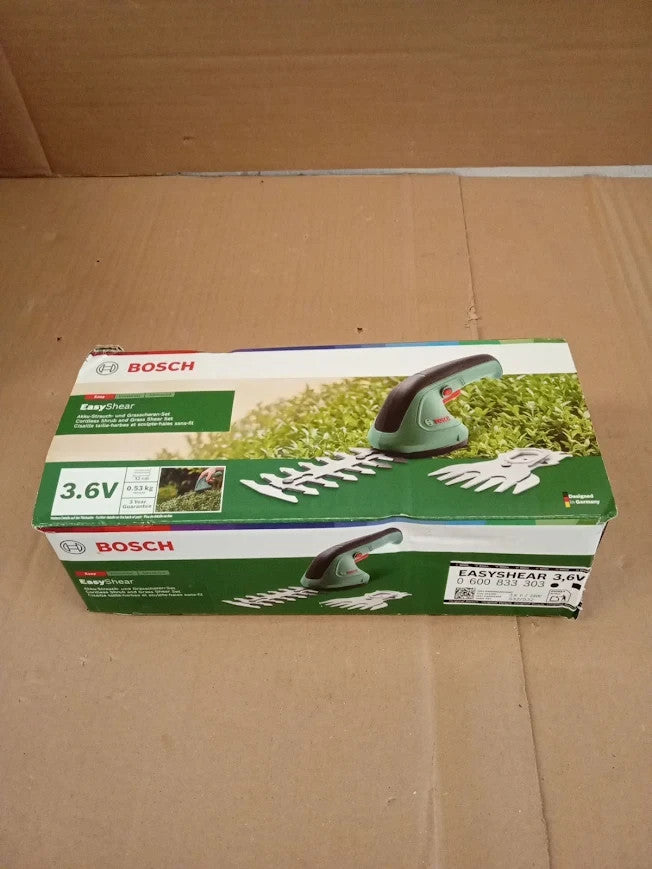 Bosch Garden Shears EasyShear Integrated 3.6V Runtime 40 Min New
