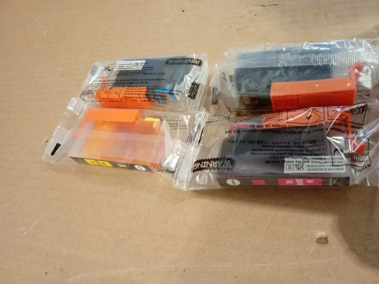 Multipack INK Cartridge HP364CP 4pc Magenta Cyan Yellow Black XL New