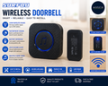 SURFOU Wireless Doorbell Set 400m Range Waterproof Home Receiver LED Flashing 5V