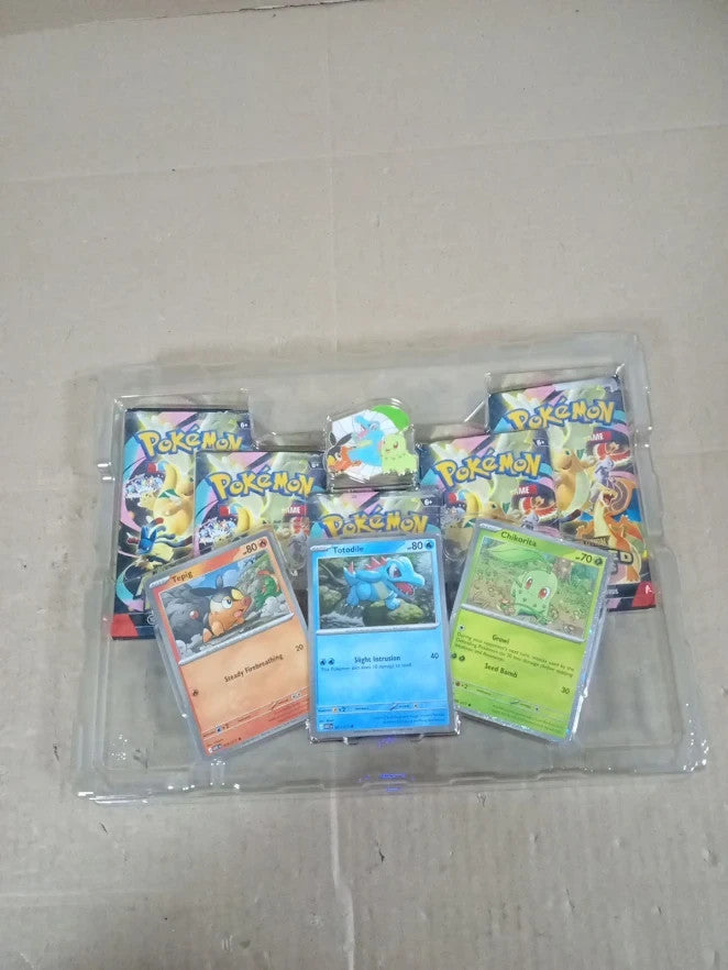 Pokemon TCG Mega Evolution Ascended Heroes First Partners Deluxe Pin Box Used