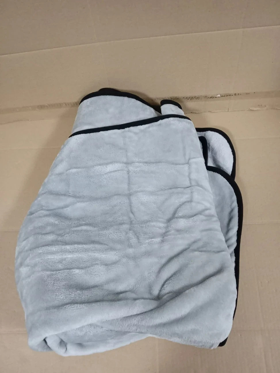 AOSEE Electric Car Blanket Heated 12V Fleece Constant Temperature Grey New