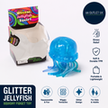 Glitter Jellyfish Squishy Toy Stress Relief Fidget Sensory Wiggly Tentacles
