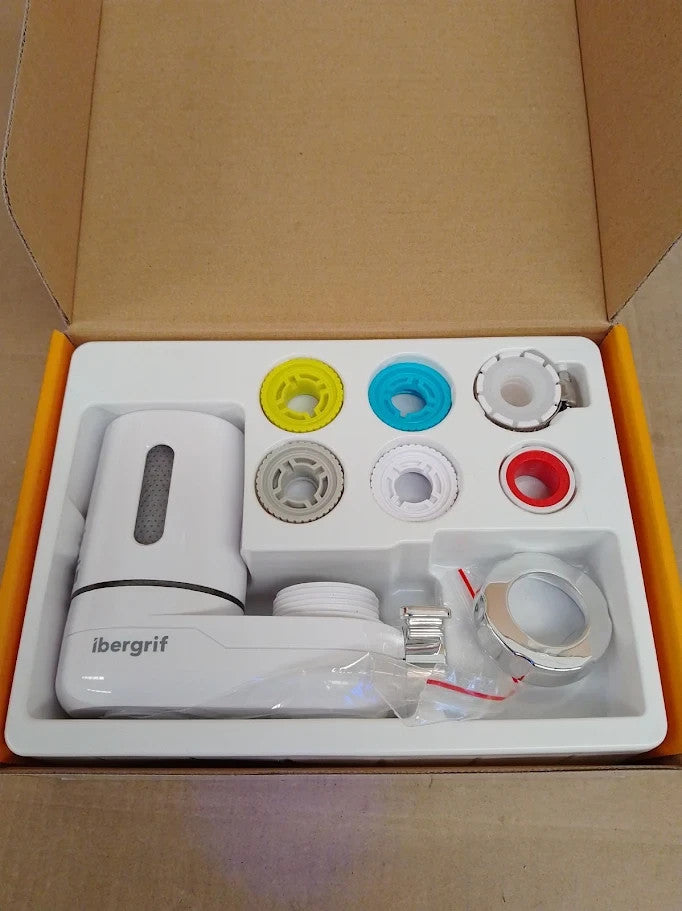 Ibergrif M91007 Water Faucet Filtration System Tap Water Filter Kitchen New