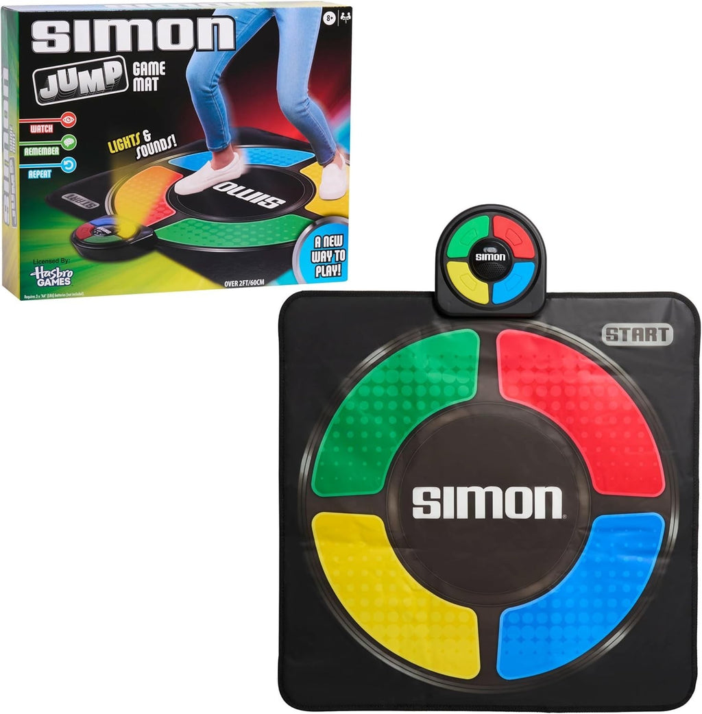 Just Play Hasbro Simon Jump Game Mat Lights Sounds Electronic Memory Games New