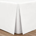 Catherine Lansfield Easy Iron Percale Combed King Base Valance Sheet White New
