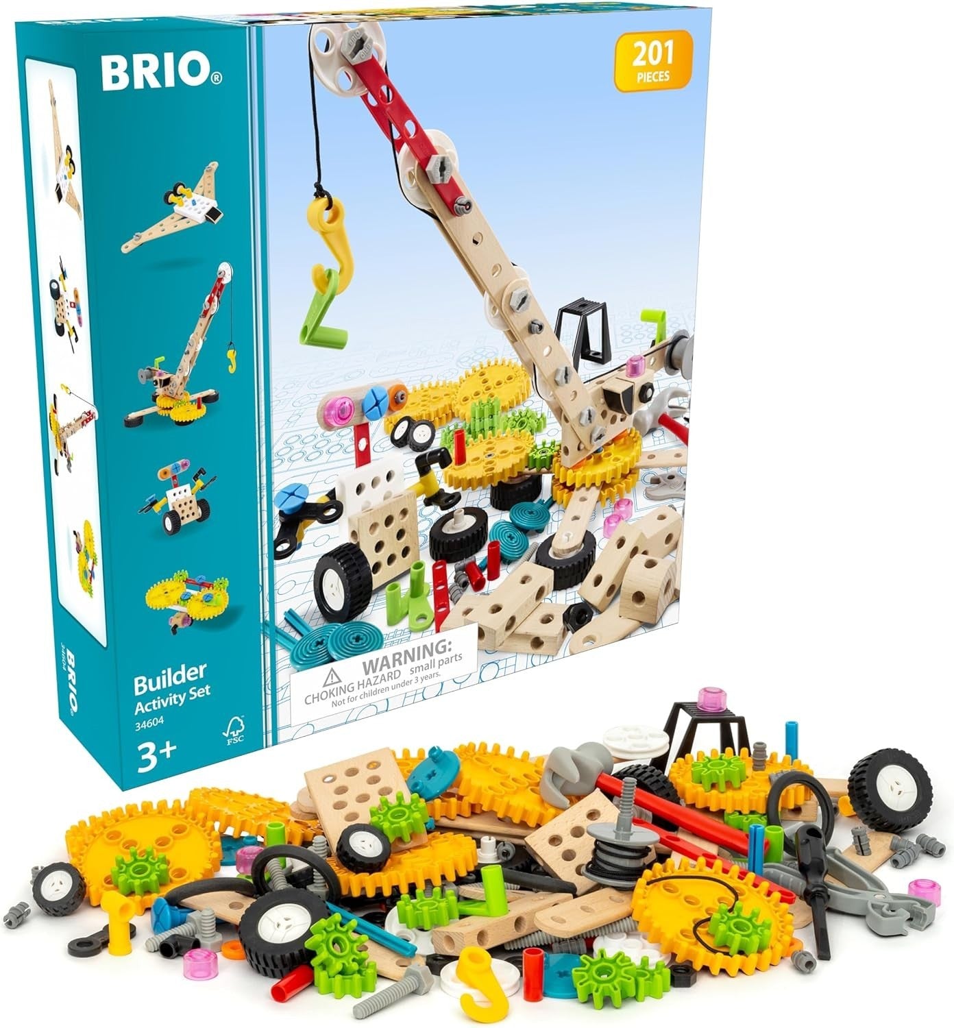 BRIO Builder Activity Construction Set Learning Building Educational Toys Used