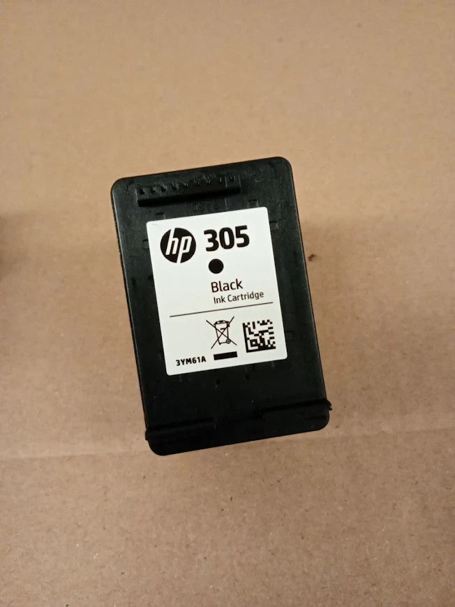 HP 305 Black Tri Colour Original Ink 6ZD17AE Works HP DeskJet 2700 2700e 2800