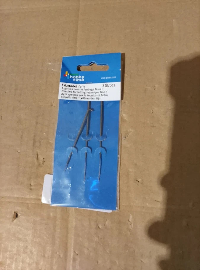 Glorex 0 1920 Felting Needles Fine Pack 3 Specially Designed Dry