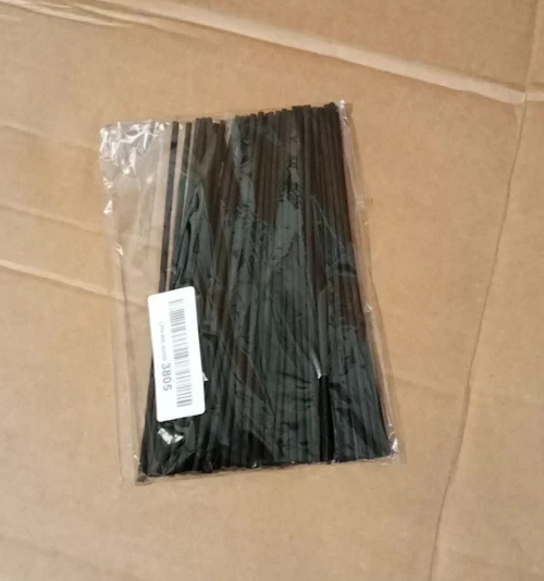 TOMCENXI Reed Diffuser Sticks 19cm Black Rattan Aroma Refill Sticks Design New