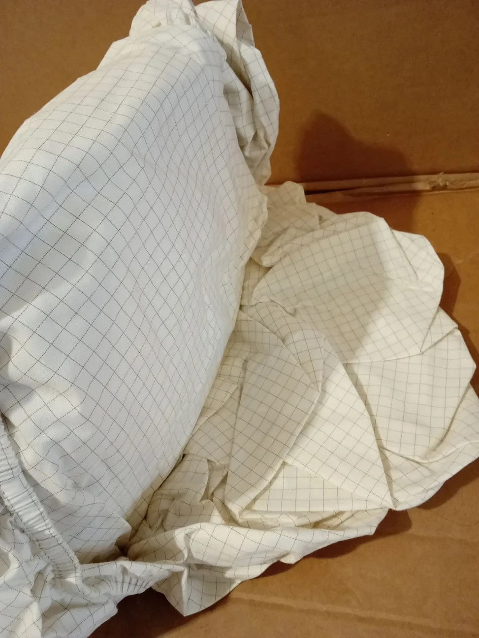 Grounding Fitted Sheet Double Grounded Bed Sheet 90% Organic 135x190x35cm New