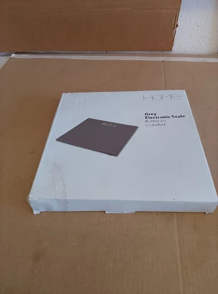 Argos Home Digital Bathroom Scales Grey Capacity 150kg 2.1x27x27cm