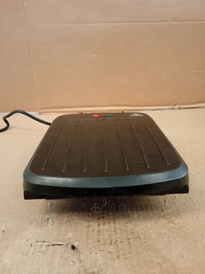 George Foreman Small Electric Fit Grill Non stick Healthy Griddle Toastie