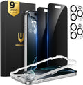 Unbreakcable iPhone 16 Pro Max Privacy Screen Protector 2 Pack Upgraded Dual New