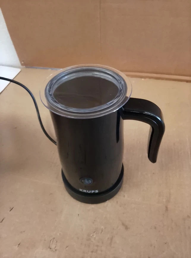 Krups Electric Milk Frother One Touch Control Hot Cold Foam Non Stick XL1008 New