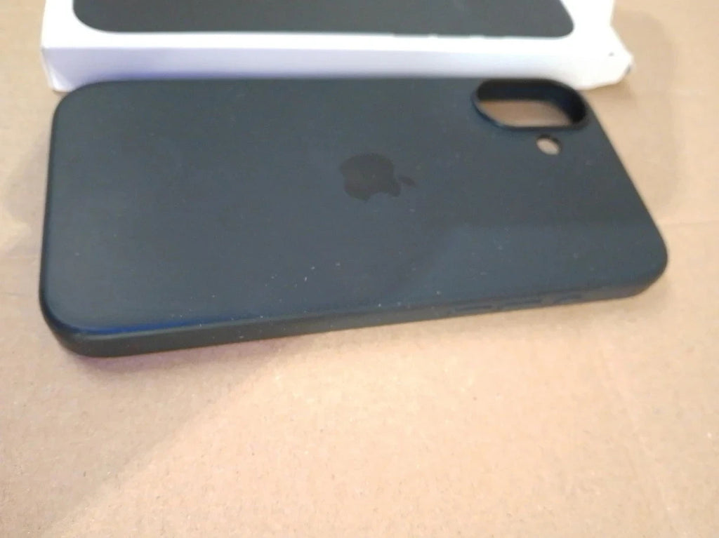 Apple iPhone 16 Plus Silicone Case MagSafe Water Resistant Black New