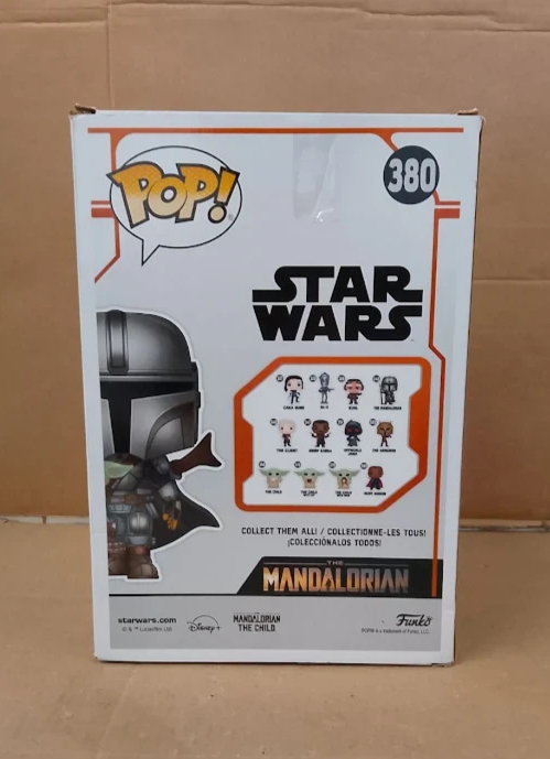 Funko Pop Star Wars The Mandalorian 380 Collectible Vinyl Figure 9.5cm Design