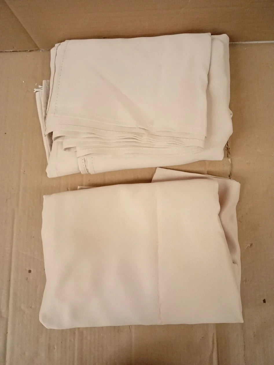 PONY DANCE 90x90in Pencil Pleat Curtains Thermal Insulated Draperies 2 Panels