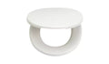 Argos Home Anti Bac Toilet Seat White Plastic Hinge 45.1x36x6.4cm New