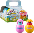 Eggaboo 4Pk Hides Adorable Chicks Pop Up Musical Suprises Play Peekaboo 2+ New