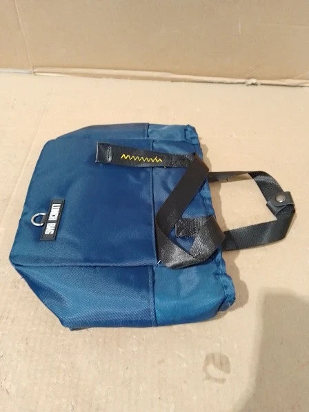 Innkgle Insulated Lunch Bag Navy Blue Peva Liner Triple Layer 14x23x22cm New