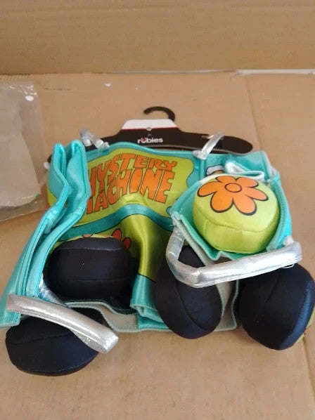 Rubies Official Scooby Doo Mystery Machine Pet Dog Costume Size Medium New