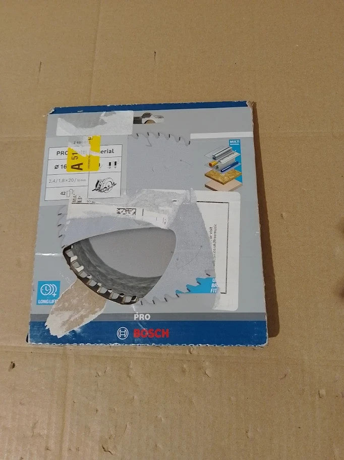 Bosch 1x Pro Multi Material Circular Saw Blade Corded Hand Held Aluminium
