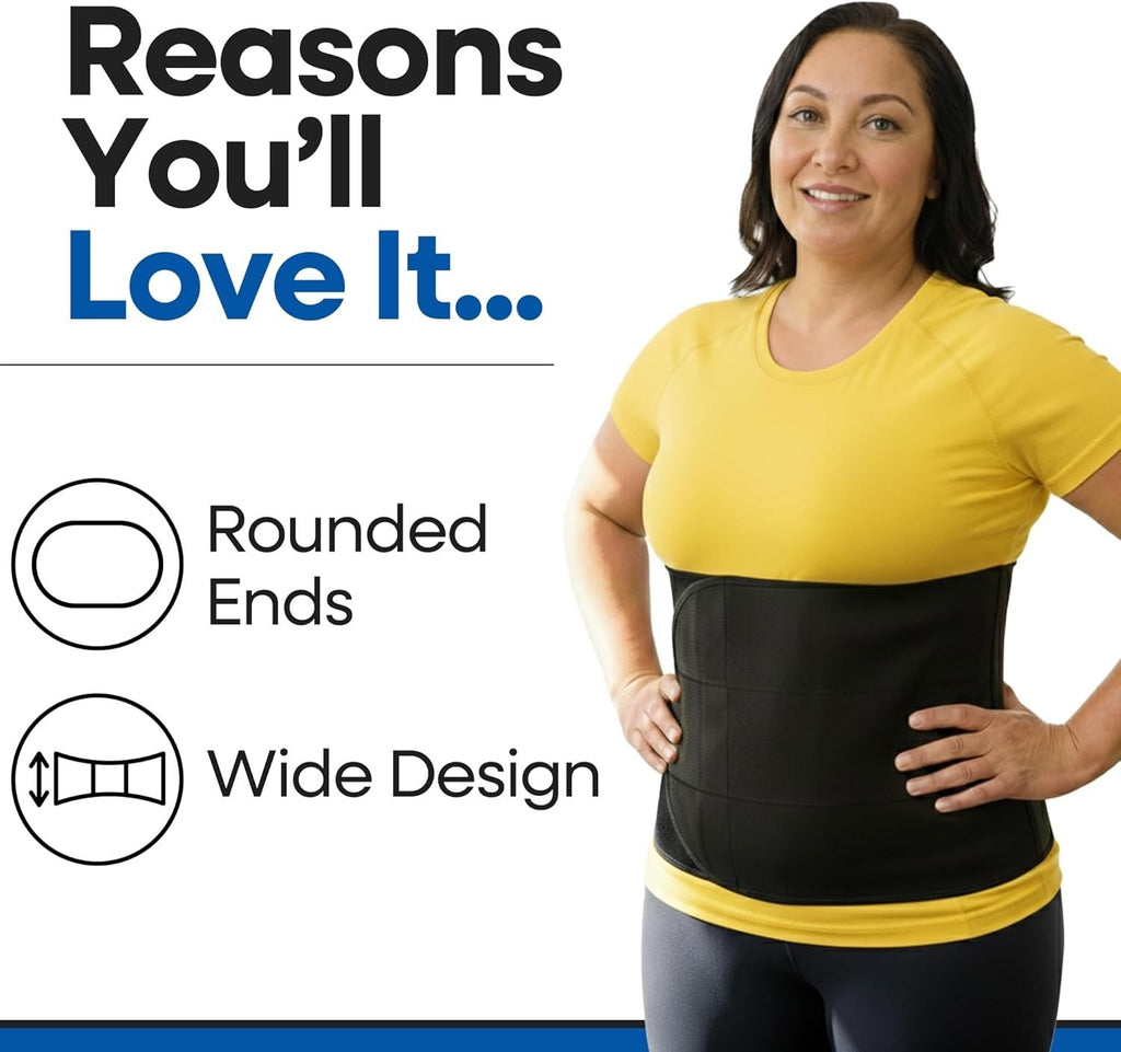 Abdominal Binder Post Surgery Tummy Tuck Postpartum Belly Band Wrap XXL New