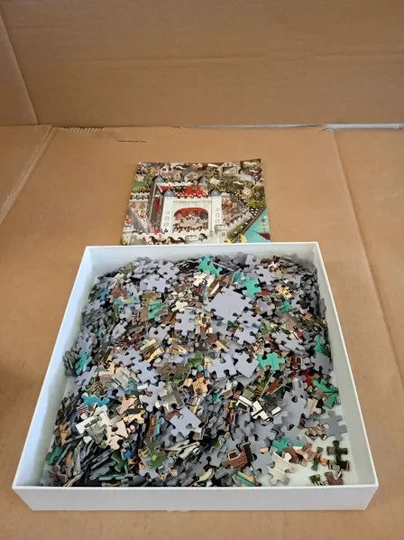 The World of Shakespeare 1000pcs Jigsaw Puzzle Vibrant Varied Colors New