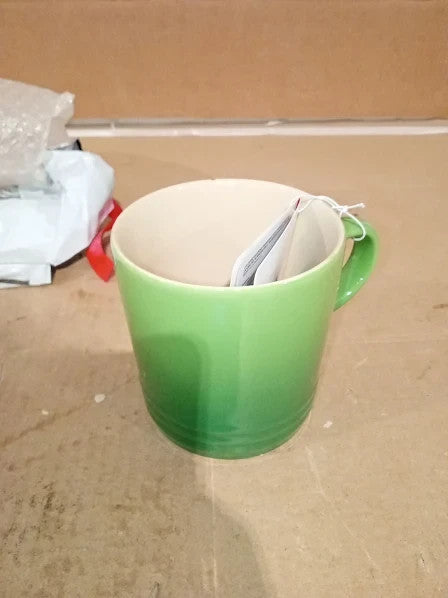 Le Creuset Stoneware Coffee Mug Durable 350ml Bamboo 9.1x12.3x9.3cm