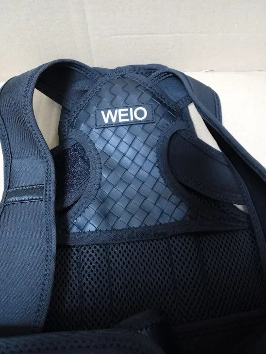 Back Support Brace Posture Corrector Shoulder Neck Lumbar Belt Large New