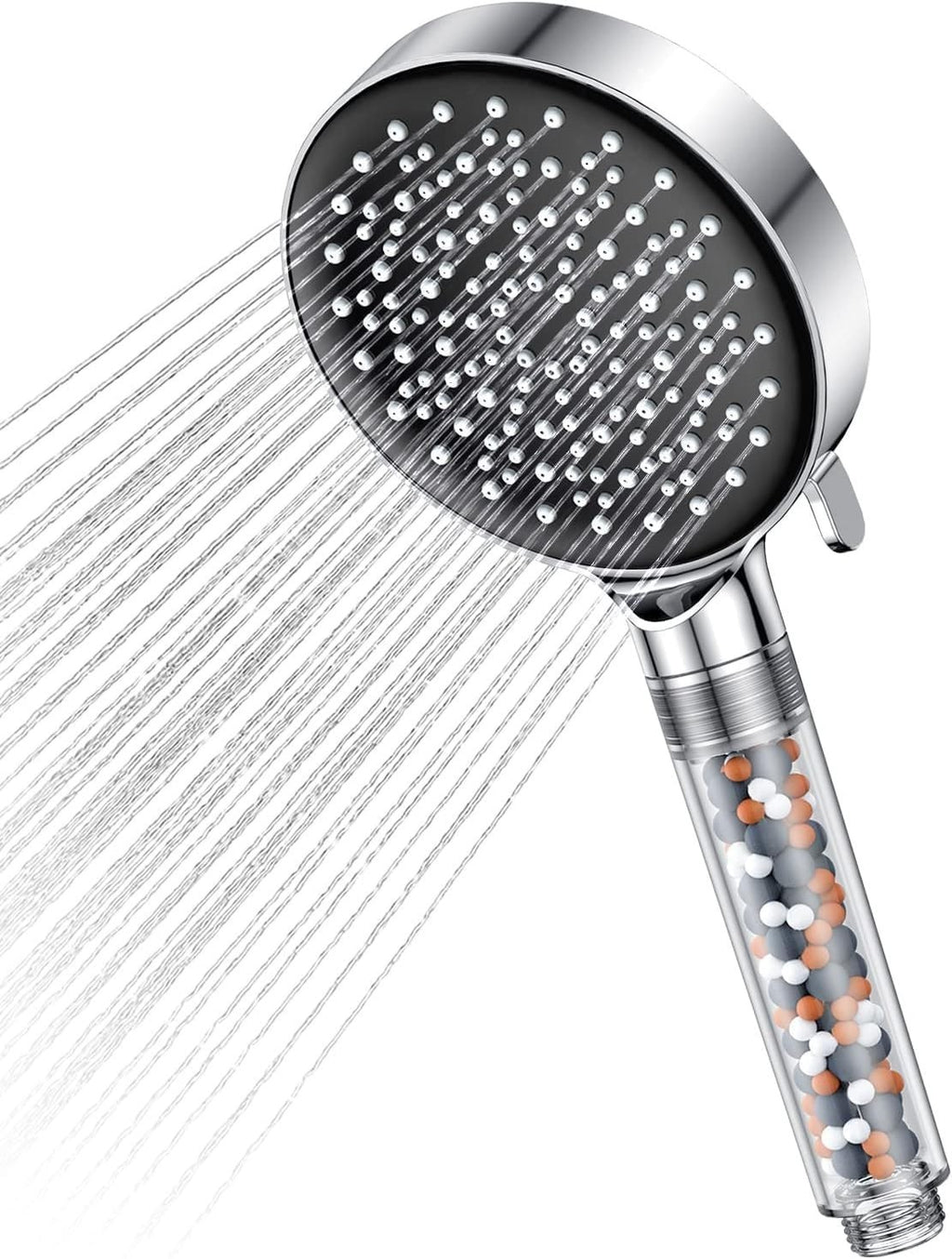 Yeaupe Shower Head High Pressure Filter Powerful Flow Boosting Handheld New