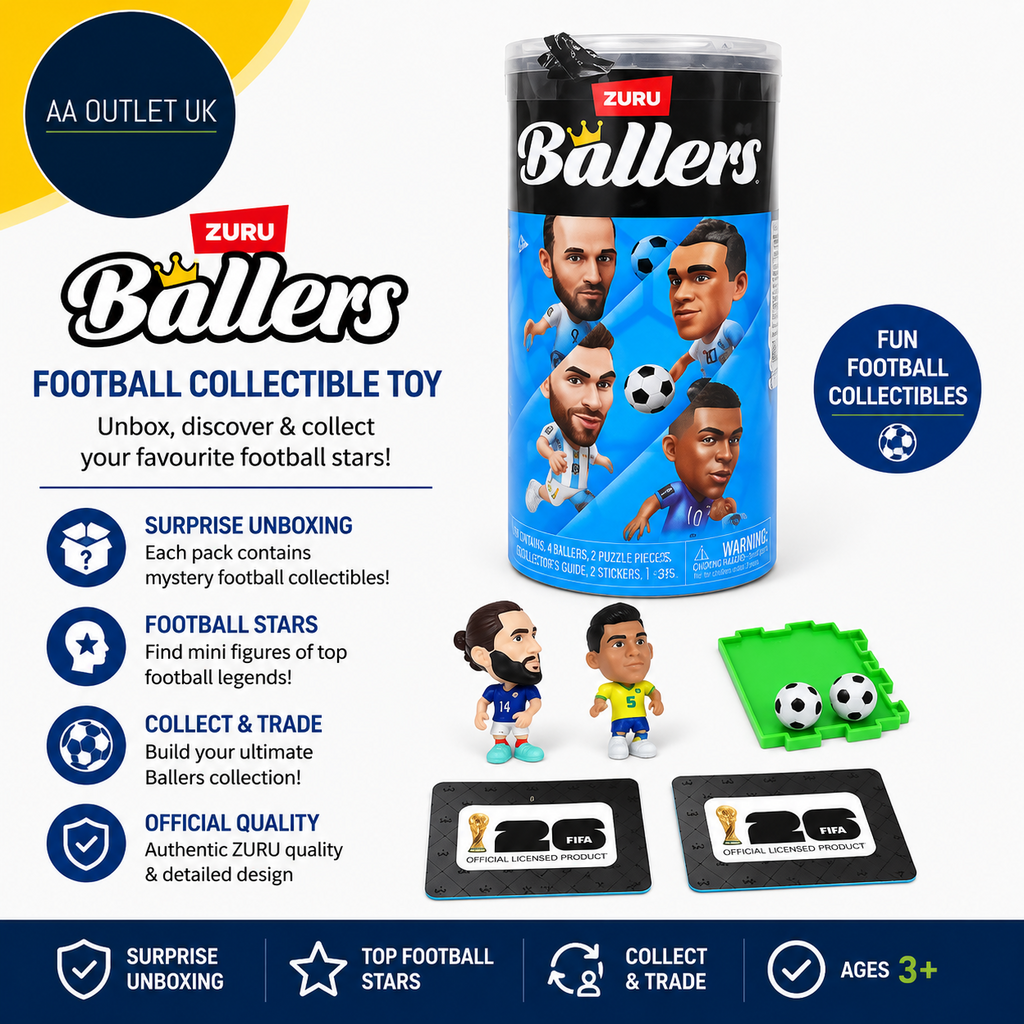 FIFA World Cup 2026 Ballers Series 1 2 ZURU Football Collectible Toy Design