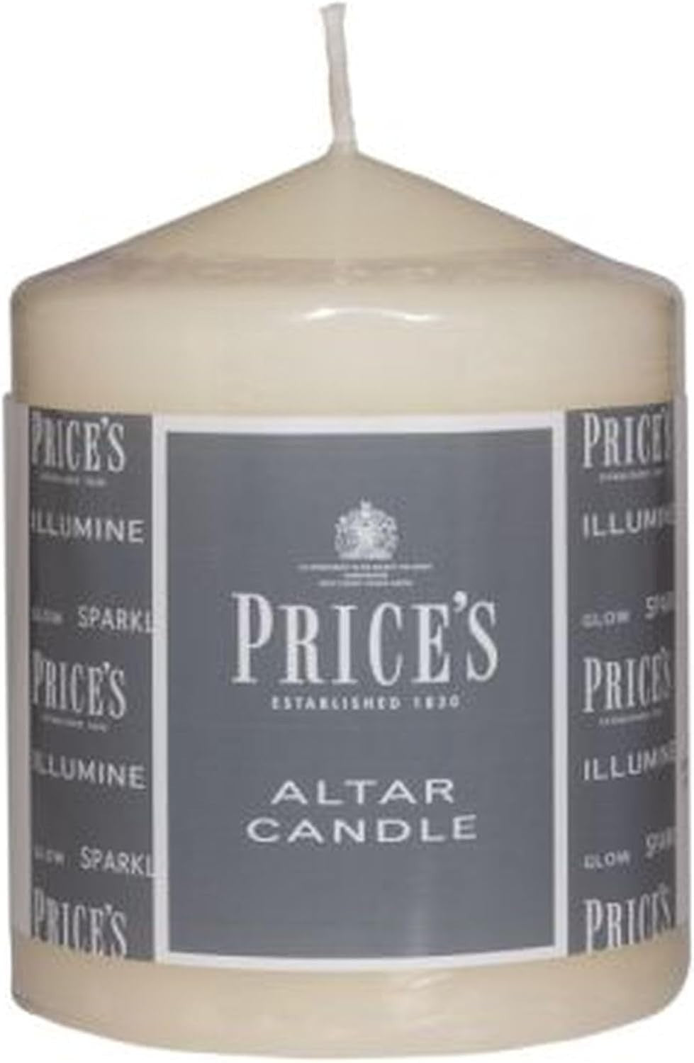 Prices Candles Altar 100x80mm Unscented Up To 50Hour Burn Time New