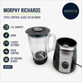 Morphy Richards Total Control Glass Jug Blender Crusher Blades 5 Speed 1.5L 600w