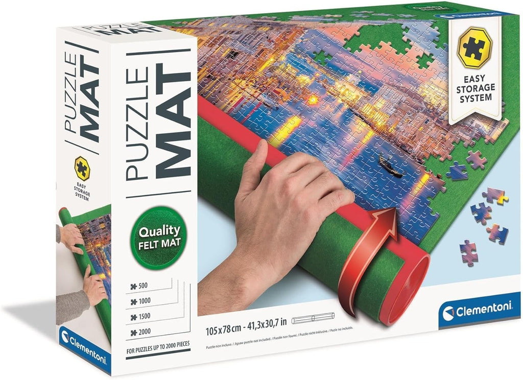 Clementoni Puzzle Mat Keep Pieces Together Build Anywhere Easily Safely 18M+ New