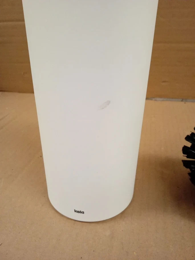 Kela 22275 Marta Toilet Brush Diameter 11cm Plastic 11x11x36.5cm White