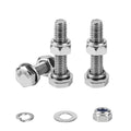 30pc M6 Bolts Nuts Assortment Kit 6mx25mm Hex Head Screws 304 Stainless New