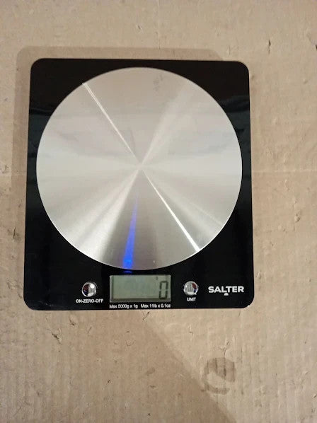 Salter 1036 BKSSDR Digital Kitchen Cooking Baking Scales 5KG Capacity