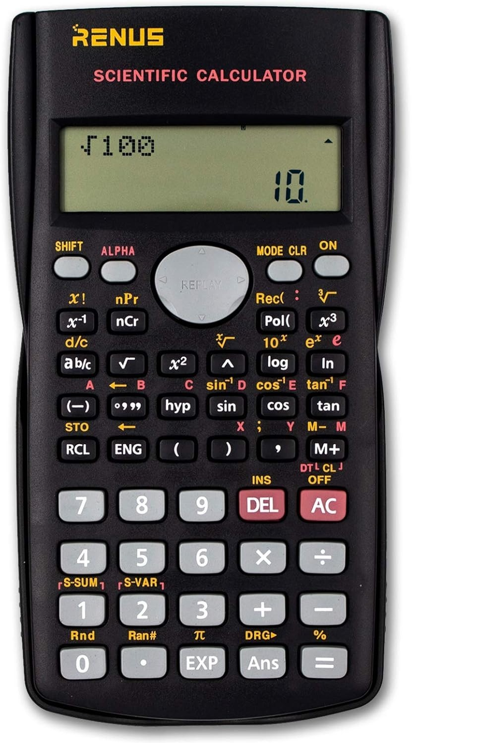 RENUS 2Line Engineering Scientific Calculator Function For Student Teacher New
