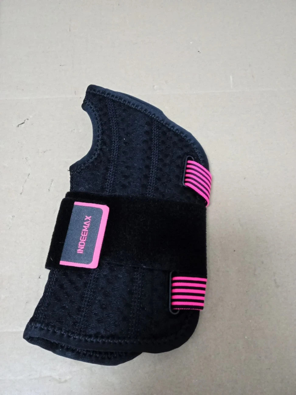INDEEMAX Copper Carpal Tunnel Wrist Brace Black Rose S/M Right Hand Strain New