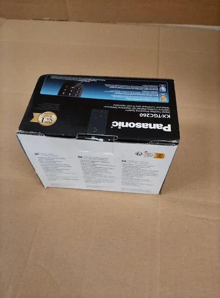 Panasonic KX-TGC260 Digital Cordless Phone 18min Answering Machine New