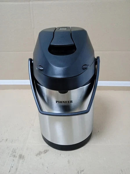 Pioneer 3.0L Stainless Steel Lever Airpot Leakproof Flask Hot Cold Drinks