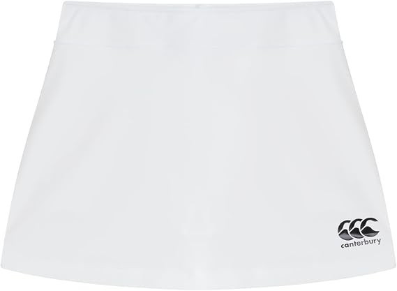 Canterbury Kid Plain Team Skort White Machine Wash Pull On Age 14 XL New